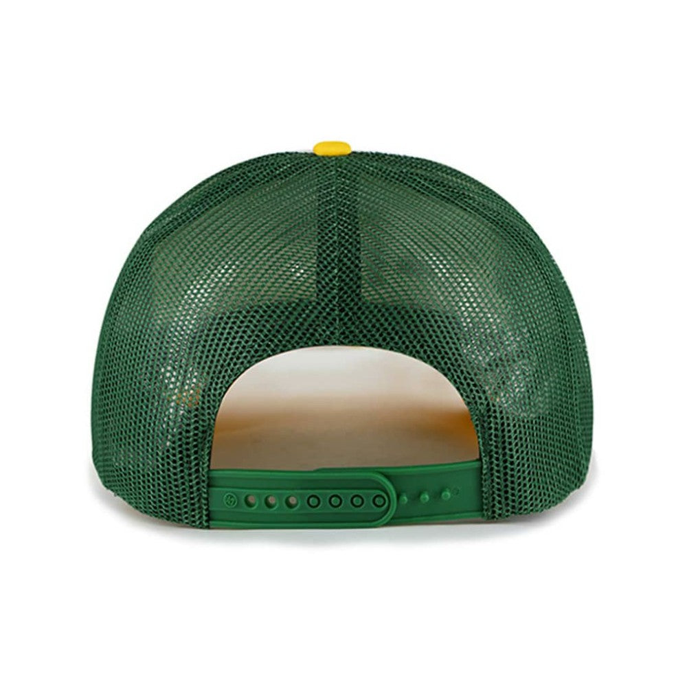 White Athletics '47 Foam Front Script Trucker Snapback Hat