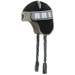 Youth Wordmark Ears Trooper Knit Hat - Las Vegas Raiders Hats
