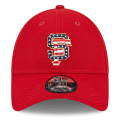 Red San Francisco Giants New Era 2023 Fourth of July 9FORTY Adjustable Hat