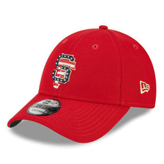 Red San Francisco Giants New Era 2023 Fourth of July 9FORTY Adjustable Hat