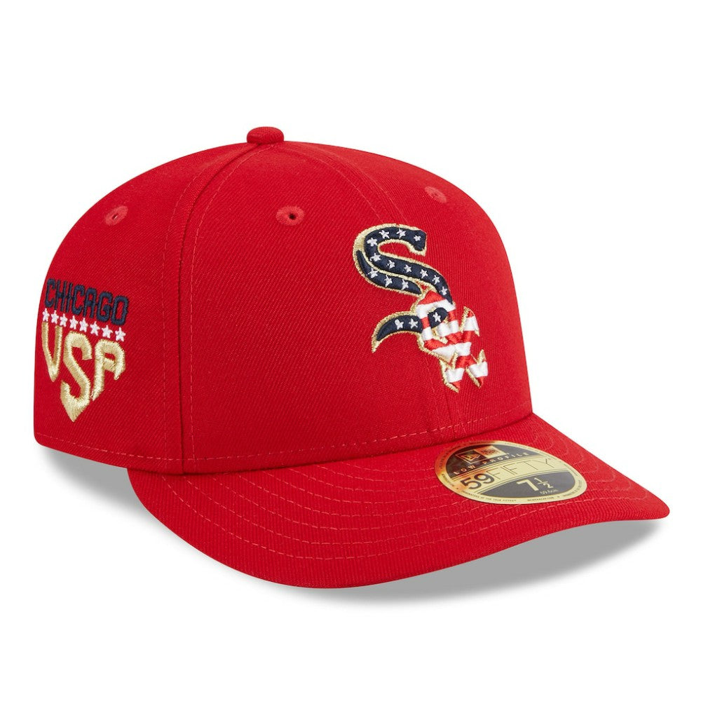Red Chicago White Sox New Era 2023 Fourth of July Low Profile 59FIFTY Fitted Hat