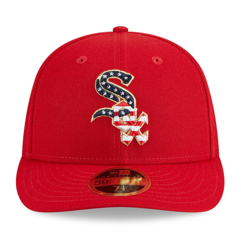 Red Chicago White Sox New Era 2023 Fourth of July Low Profile 59FIFTY Fitted Hat