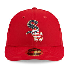 Red Chicago White Sox New Era 2023 Fourth of July Low Profile 59FIFTY Fitted Hat