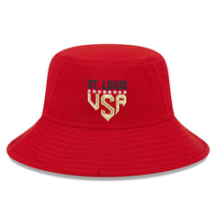 Red St. Louis Cardinals New Era 2023 Fourth of July Bucket Hat