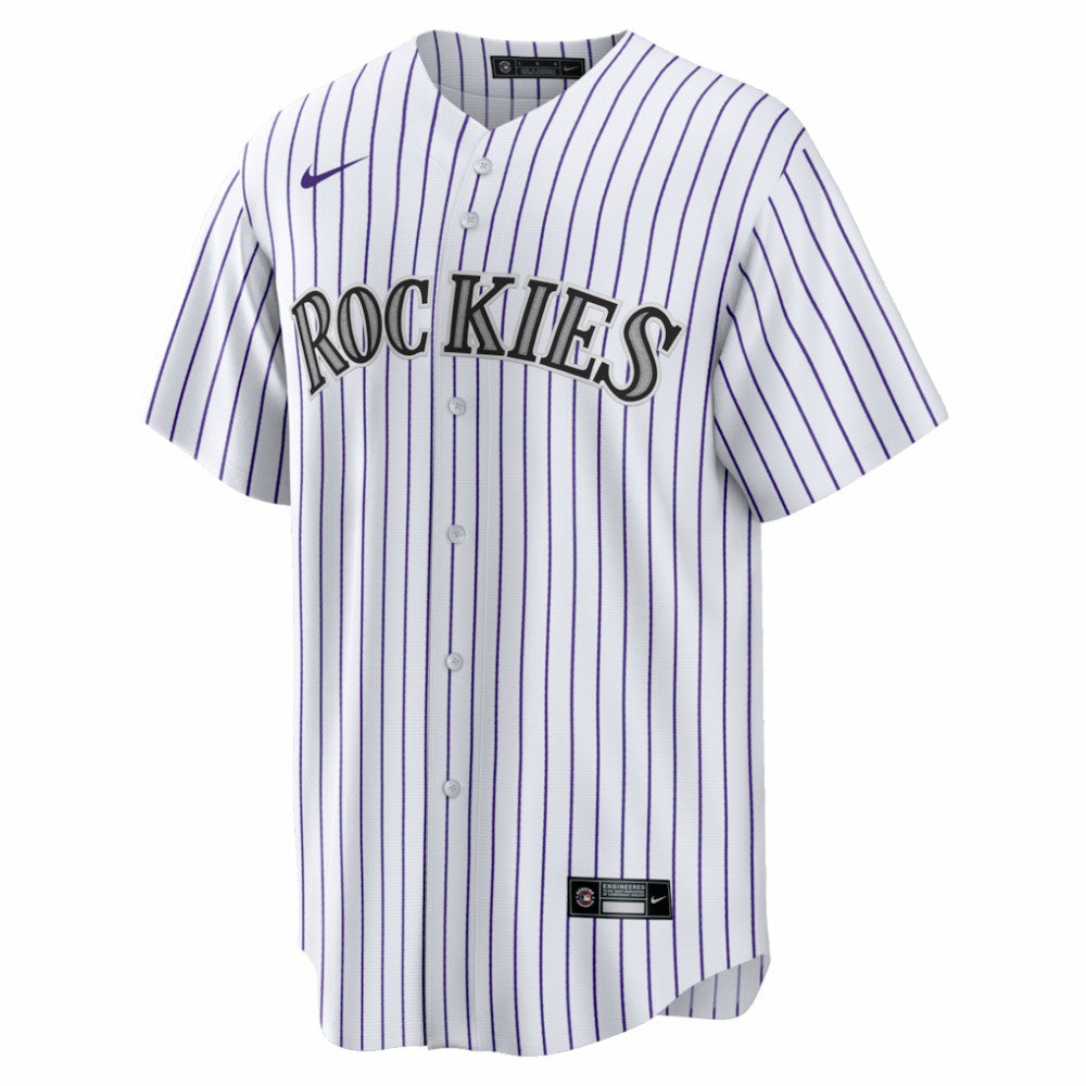 White Todd Helton Colorado Rockies Nike Home Retired Player Replica Jersey