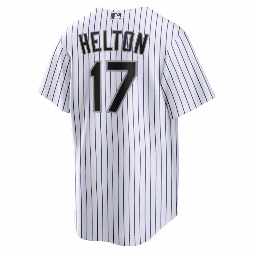 White Todd Helton Colorado Rockies Nike Home Retired Player Replica Jersey