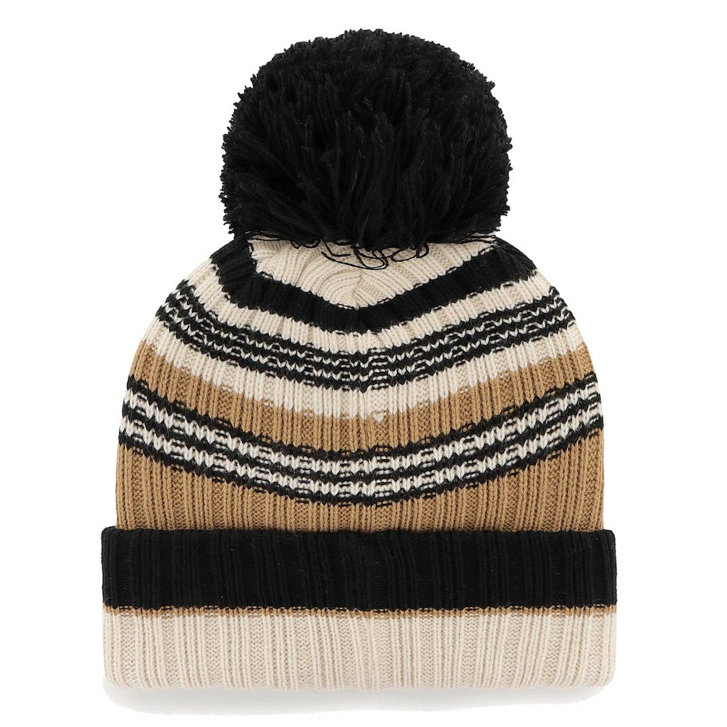 '47 Women's Barista Cuffed Knit Hat with Pom - Cleveland Browns Hats