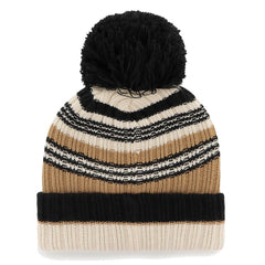 '47 Women's Barista Cuffed Knit Hat with Pom - Cleveland Browns Hats