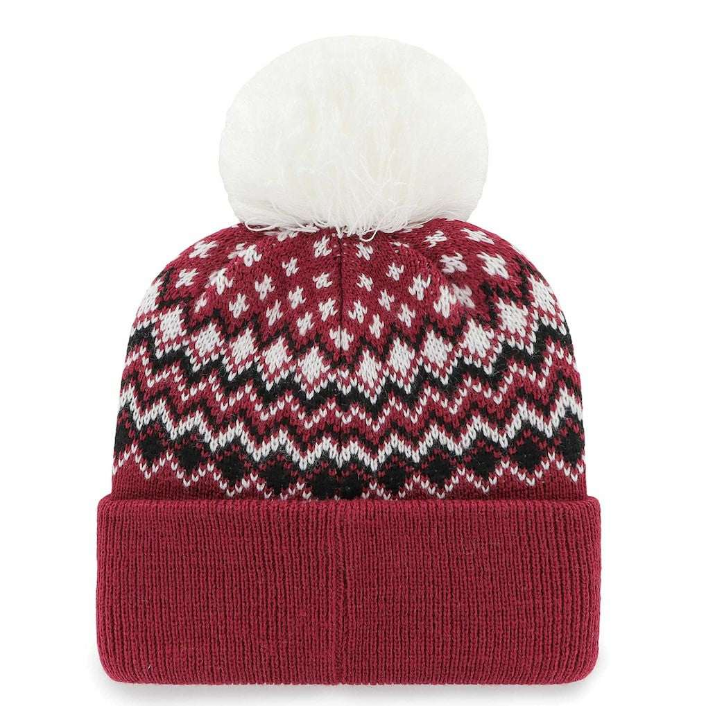 '47 Women's Elsa Cuffed Knit Hat with Pom - Arizona Cardinals Hats