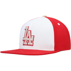 White/Red Los Angeles Dodgers Pro Standard Strawberry Ice Cream Drip Snapback Hat