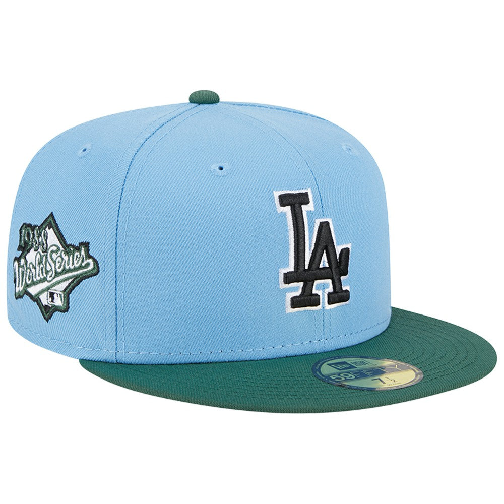 Sky Blue/Cilantro Los Angeles Dodgers New Era 1988 World Series 59FIFTY Fitted Hat