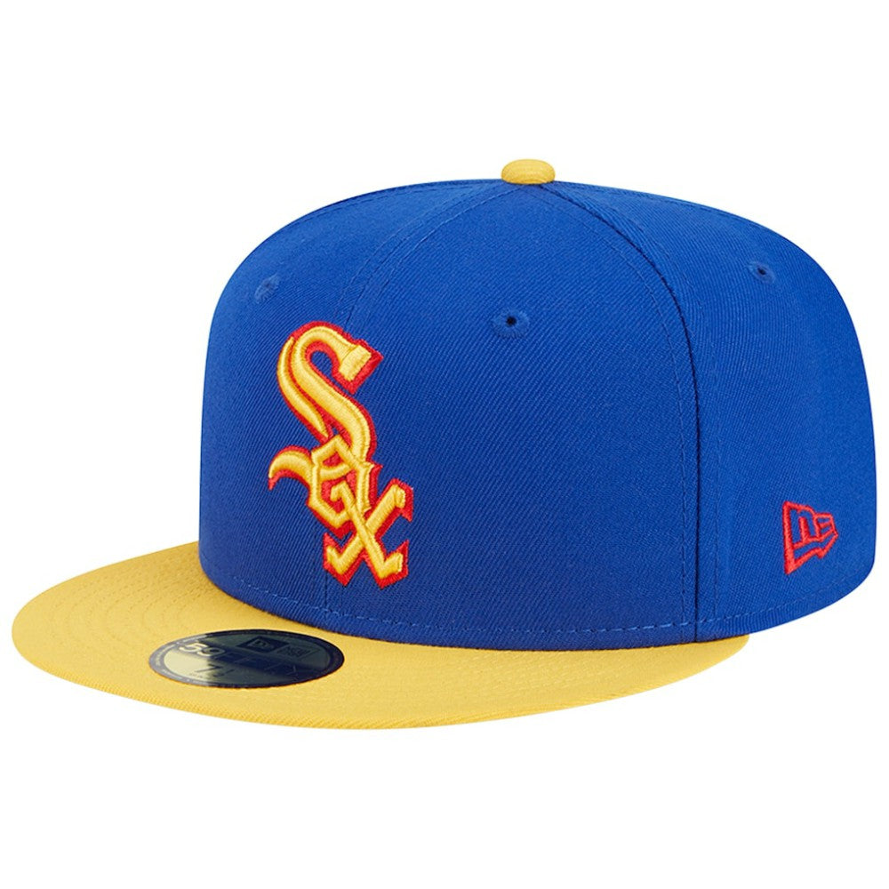 Royal/Yellow Chicago White Sox New Era Empire 59FIFTY Fitted Hat