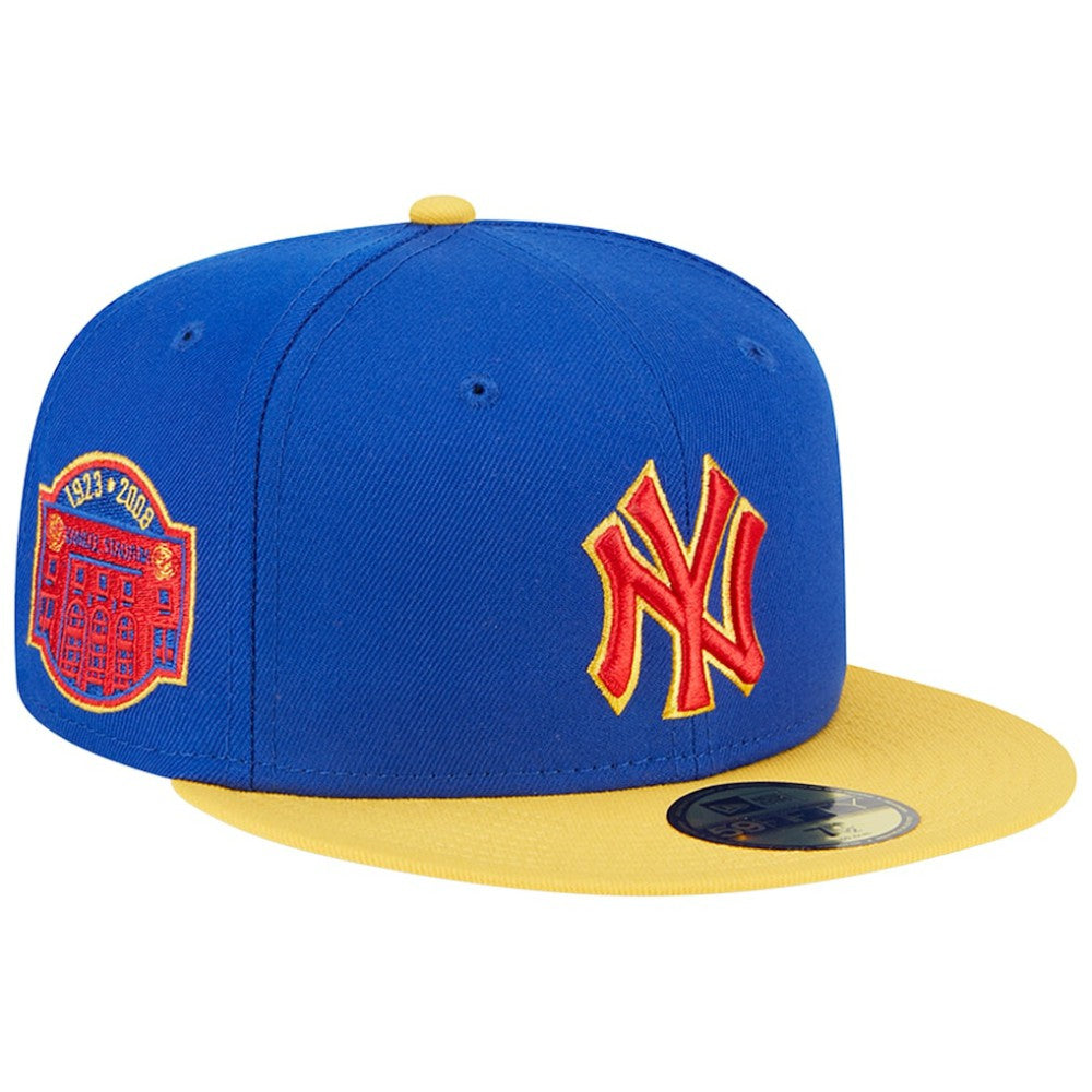 Royal/Yellow New York Yankees New Era Empire 59FIFTY Fitted Hat