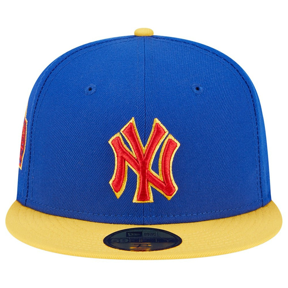 Royal/Yellow New York Yankees New Era Empire 59FIFTY Fitted Hat