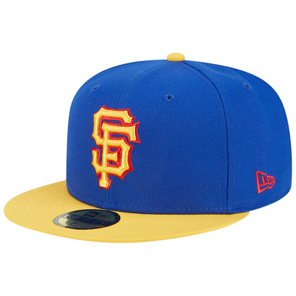 Royal/Yellow San Francisco Giants New Era Empire 59FIFTY Fitted Hat