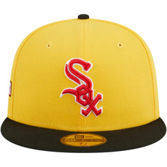 Yellow/Black Chicago White Sox New Era Grilled 59FIFTY Fitted Hat