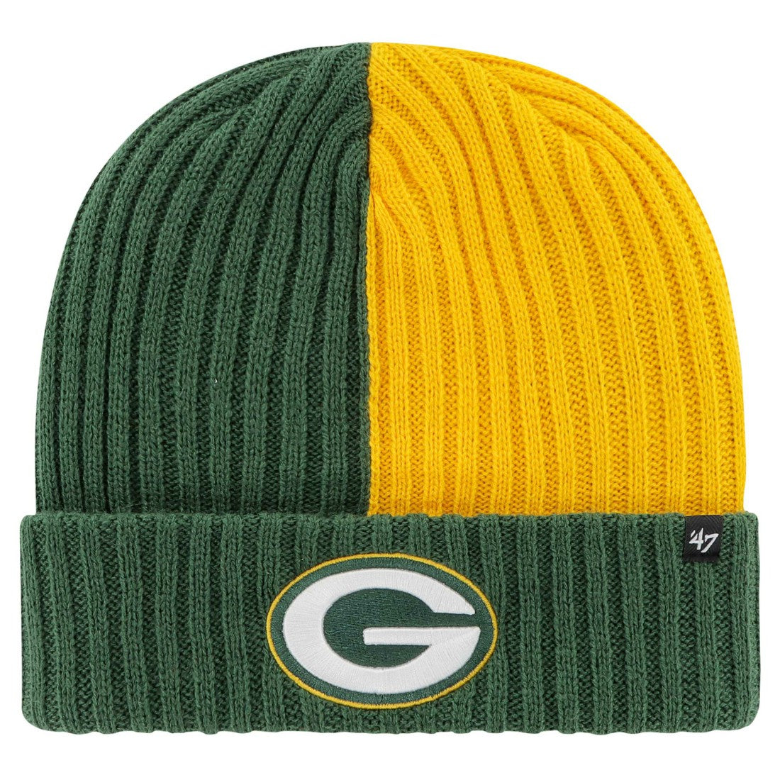 '47 Fracture Cuffed Knit Hat - Green Bay Packers Hats