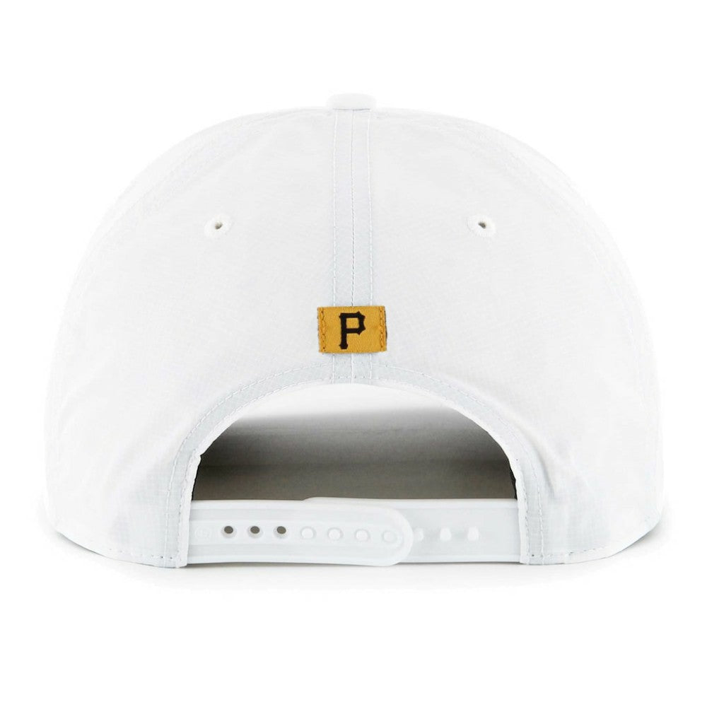 White Pittsburgh Pirates '47 2023 City Connect Downburst Hitch Snapback Hat