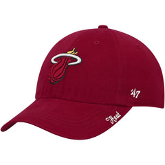 47 brand Miami Heat '47 Women's Miata Clean Up Adjustable Hat