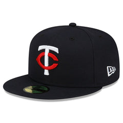 Navy Minnesota Twins New Era 2023 Authentic Collection Home 59FIFTY Fitted Hat