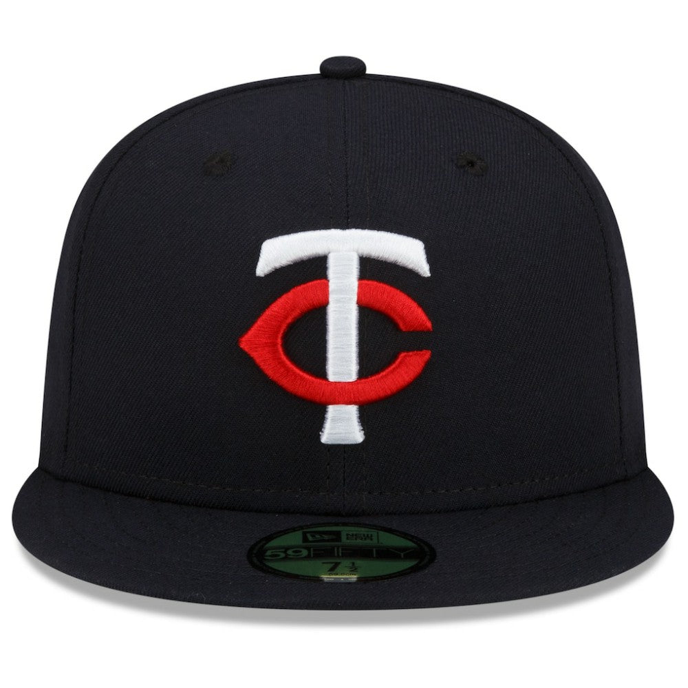 Navy Minnesota Twins New Era 2023 Authentic Collection Home 59FIFTY Fitted Hat