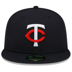 Navy Minnesota Twins New Era 2023 Authentic Collection Home 59FIFTY Fitted Hat
