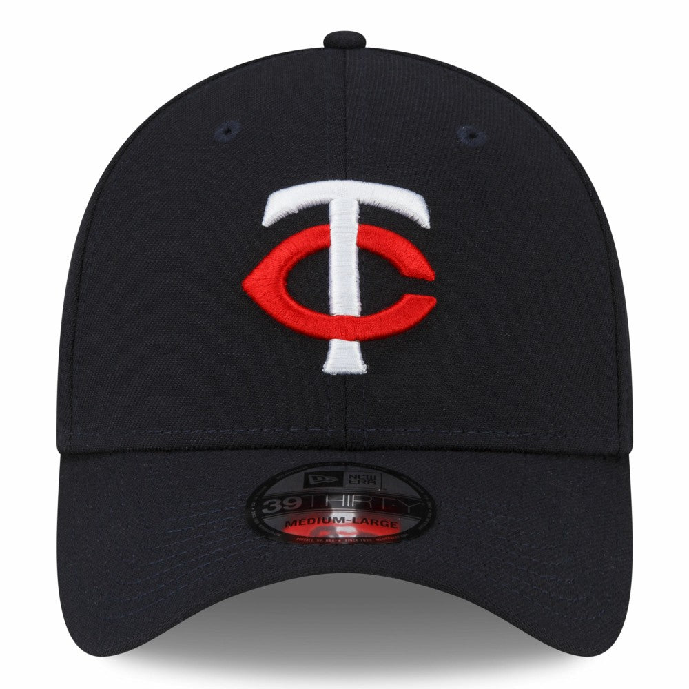 Navy Minnesota Twins New Era 2023 Team Classic Home 39THIRTY Flex Hat