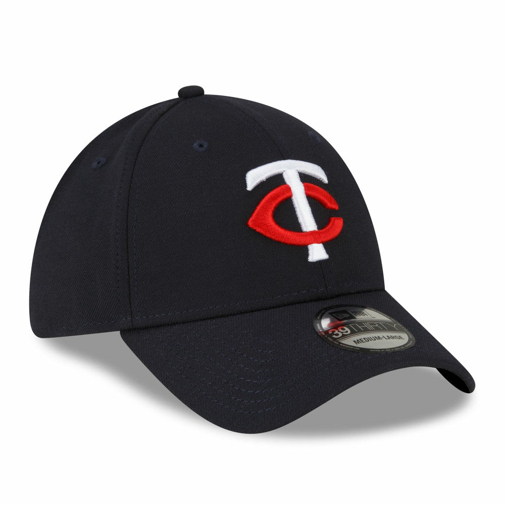 Navy Minnesota Twins New Era 2023 Team Classic Home 39THIRTY Flex Hat