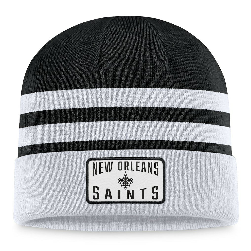 Logo Cuffed Knit Hat - New Orleans Saints Hats