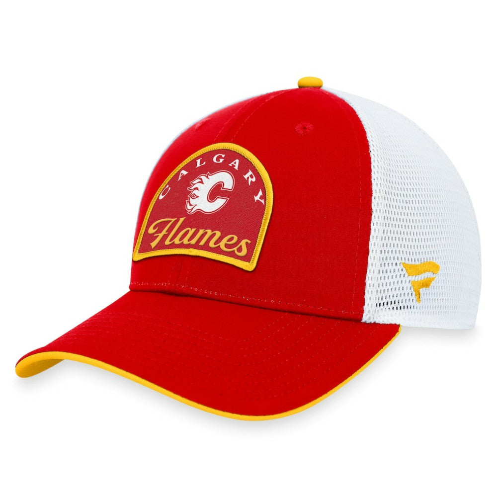 NHL Calgary Flames Fanatics Fundamental Adjustable Hat