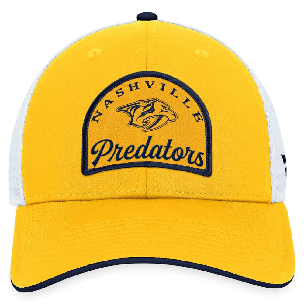 NHL Nashville Predators Fanatics Fundamental Adjustable Hat