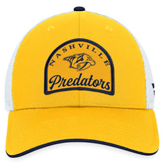 NHL Nashville Predators Fanatics Fundamental Adjustable Hat