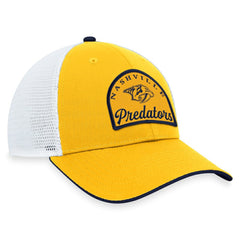 NHL Nashville Predators Fanatics Fundamental Adjustable Hat