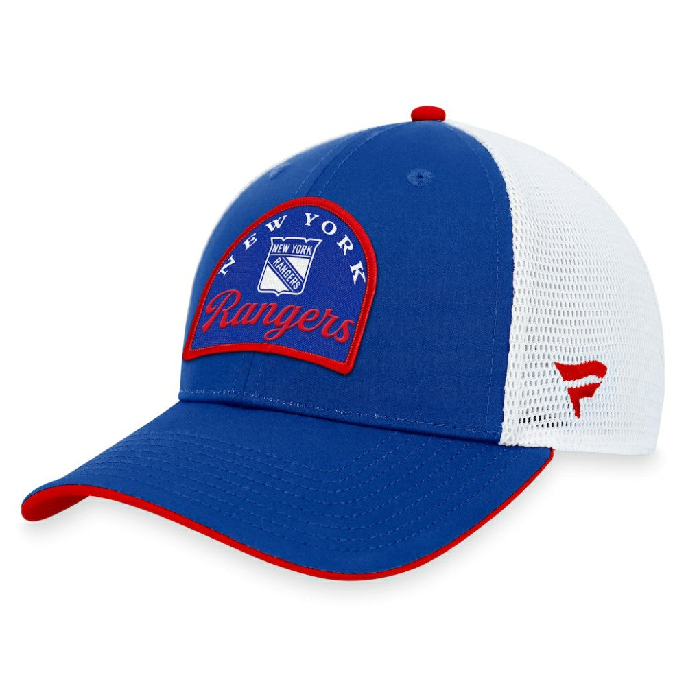 NHL New York Rangers Fanatics Fundamental Adjustable Hat