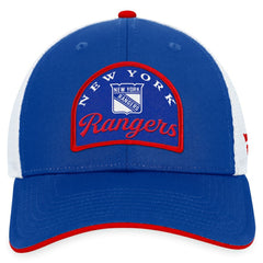 NHL New York Rangers Fanatics Fundamental Adjustable Hat