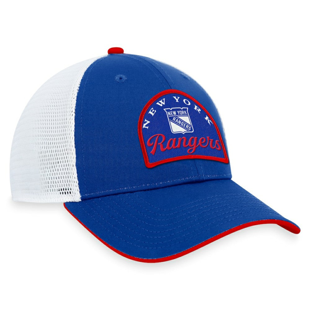 NHL New York Rangers Fanatics Fundamental Adjustable Hat