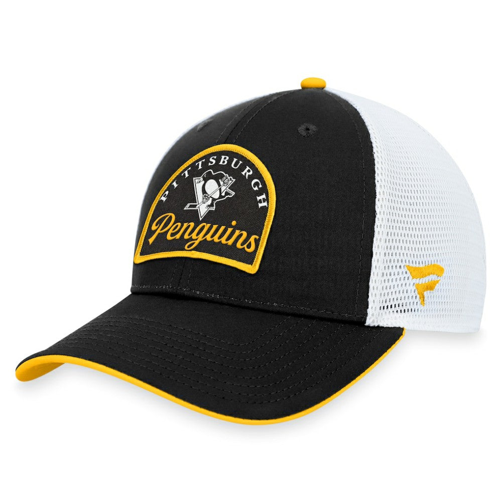 NHL Pittsburgh Penguins Fanatics Fundamental Adjustable Hat