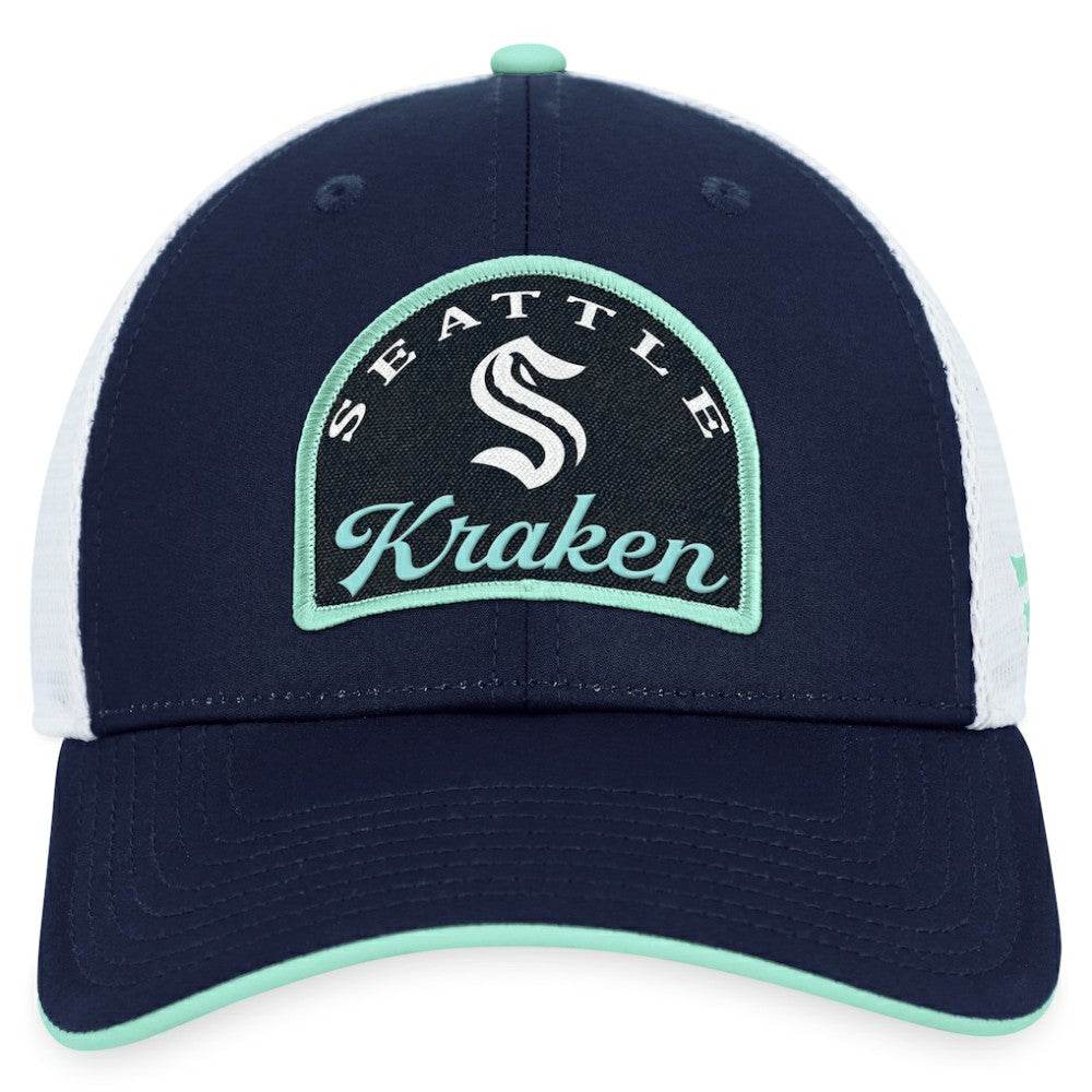 NHL Seattle Kraken Fanatics Fundamental Adjustable Hat