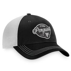 NHL Pittsburgh Penguins Fanatics Women's Fundamental Trucker Adjustable Hat