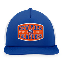 NHL New York Islanders Fanatics Foam Front Patch Trucker Snapback Hat