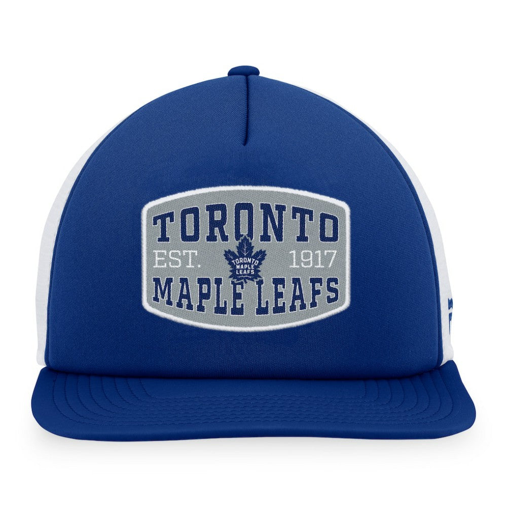 NHL Toronto Maple Leafs Fanatics Foam Front Patch Trucker Snapback Hat