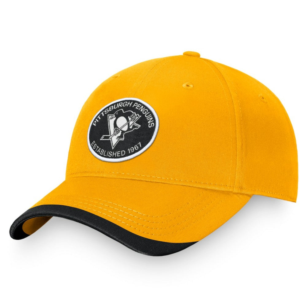 NHL Pittsburgh Penguins Fanatics Fundamental Adjustable Hat