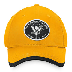 NHL Pittsburgh Penguins Fanatics Fundamental Adjustable Hat