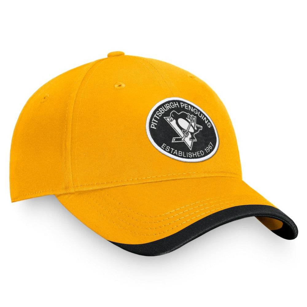 NHL Pittsburgh Penguins Fanatics Fundamental Adjustable Hat