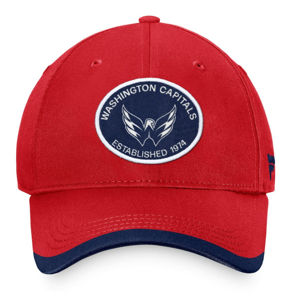NHL Washington Capitals Fanatics Fundamental Adjustable Hat