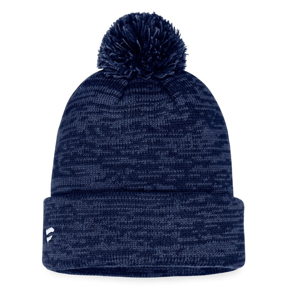 NHL St. Louis Blues Fanatics Fundamental Cuffed Knit Hat with Pom