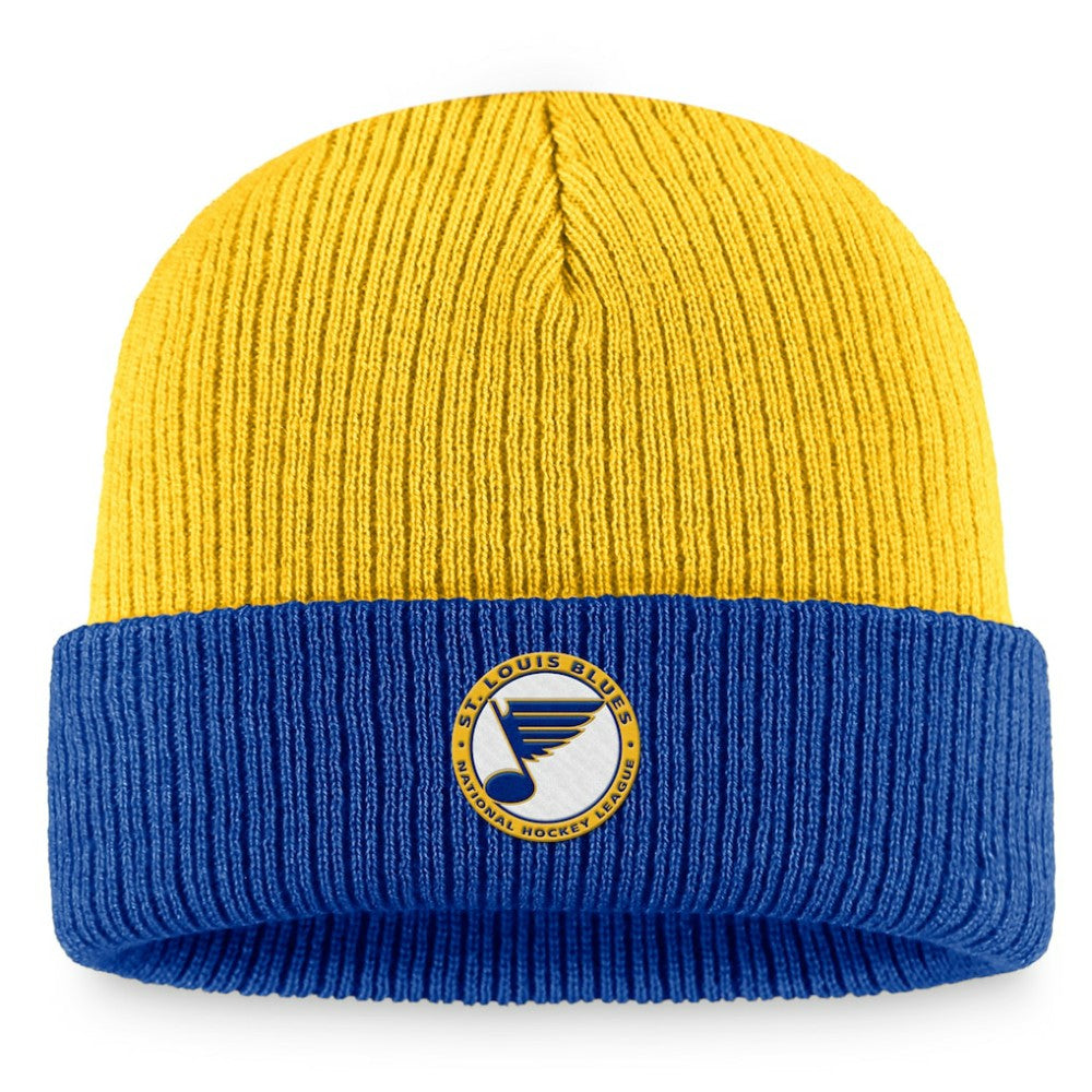NHL St. Louis Blues Fanatics Heritage Vintage Cuffed Knit Hat