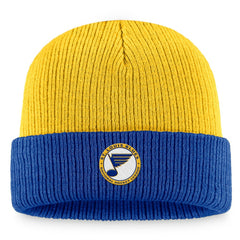 NHL St. Louis Blues Fanatics Heritage Vintage Cuffed Knit Hat