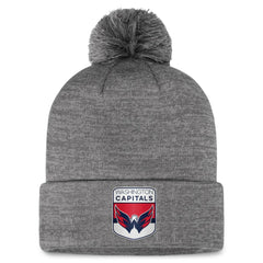 NHL Washington Capitals Fanatics Authentic Pro Home Ice Cuffed Knit Hat with Pom