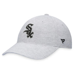Gray Chicago White Sox Fanatics Logo Adjustable Hat